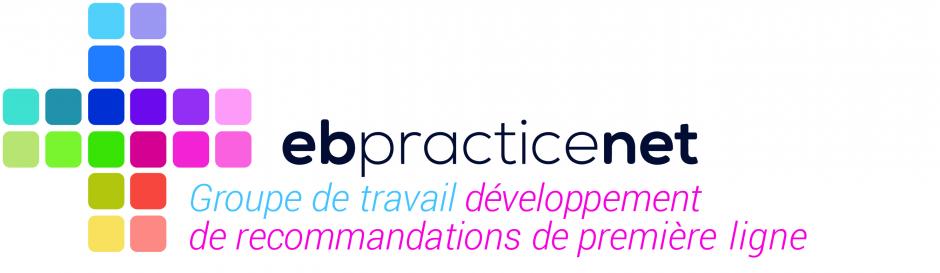 ebpracticenet Groupe de travail developpement de recommandations de premiere linge logo